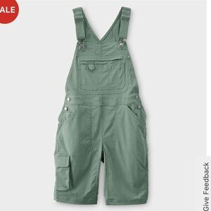 Duluth gardening overall shorts